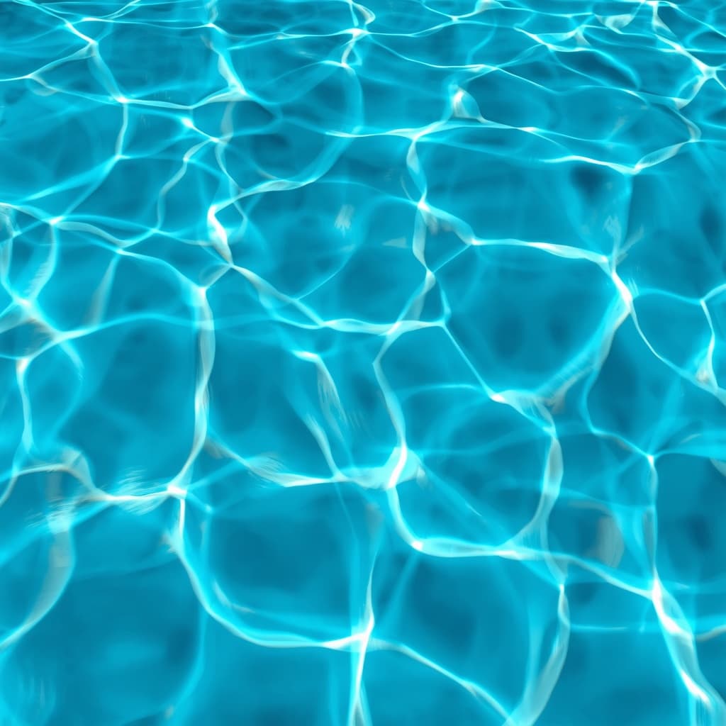 Crystal clear pool water