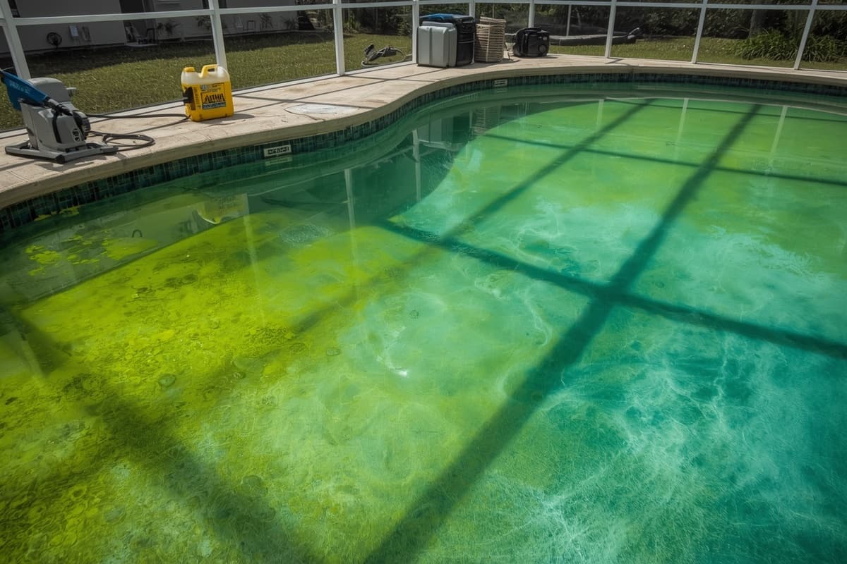 Green-to-Clean Pool Recovery